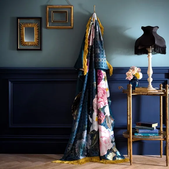 Laurence Llewelyn-Bowen Bouquet List Throw Blanket