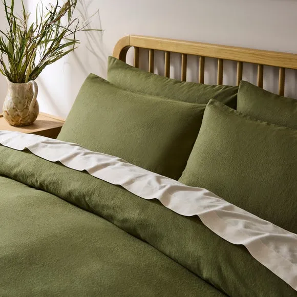 Simply Brushed Cotton Duvet Cover and Pillowcase Set 2