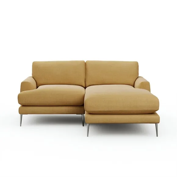 Lawson Chunky Tonal Weave Corner Chaise Sofa 6
