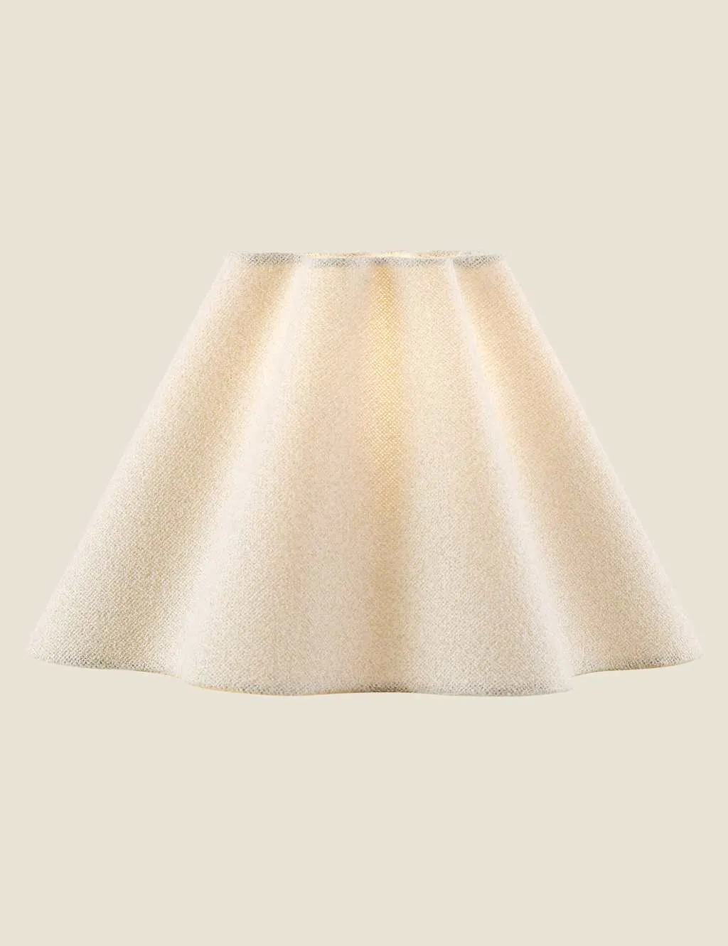 Laura Ashley Wavy Lamp Shade Cream