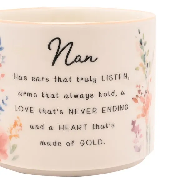 The Cottage Garden Ceramic Candle 100g Nan, Multi 6