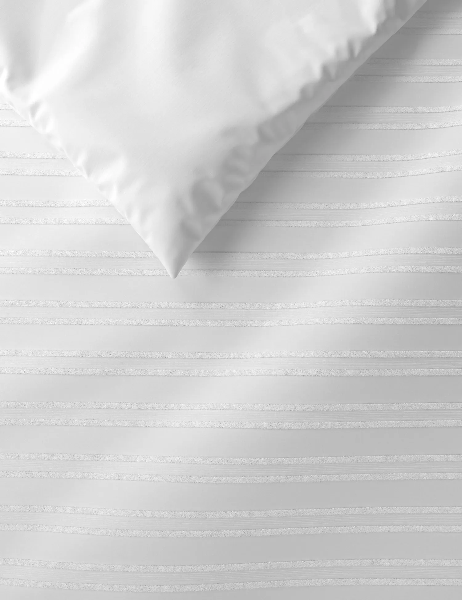 M&S Pure Cotton Striped Bedding Set