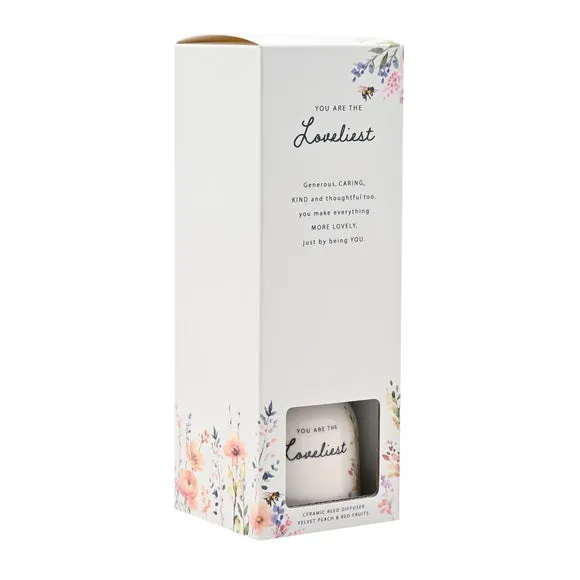 The Cottage Garden Ceramic Reed Diffuser Loveliest, Multi 6