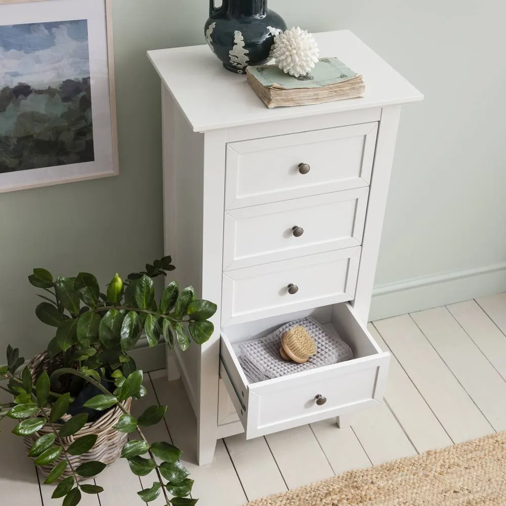 Nöa and Nani Karlstad Chest of Drawers 5 Drawer Tall in White 6