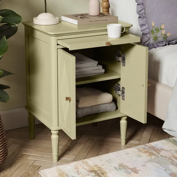 Ottilie 2 Door Bedside Table 2
