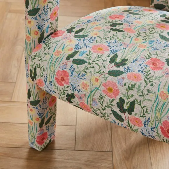 Lucilla Dining Chair, Spring Garden Print 3