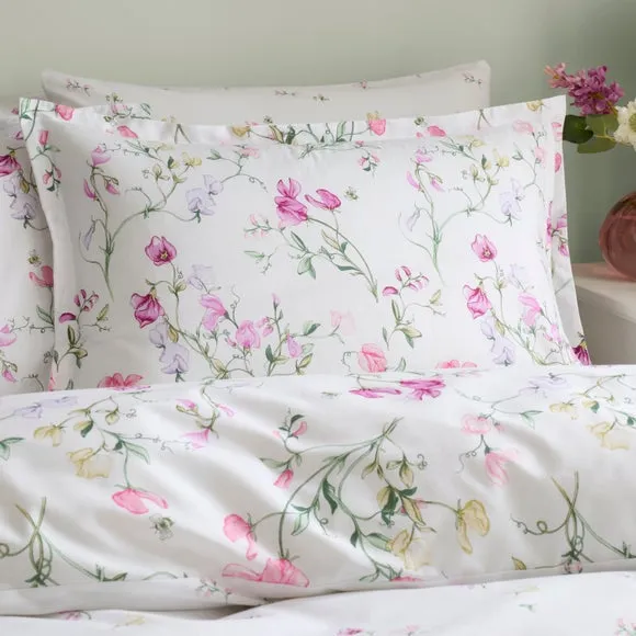 Raya Sweetpea Polycotton Oxford Pillowcase