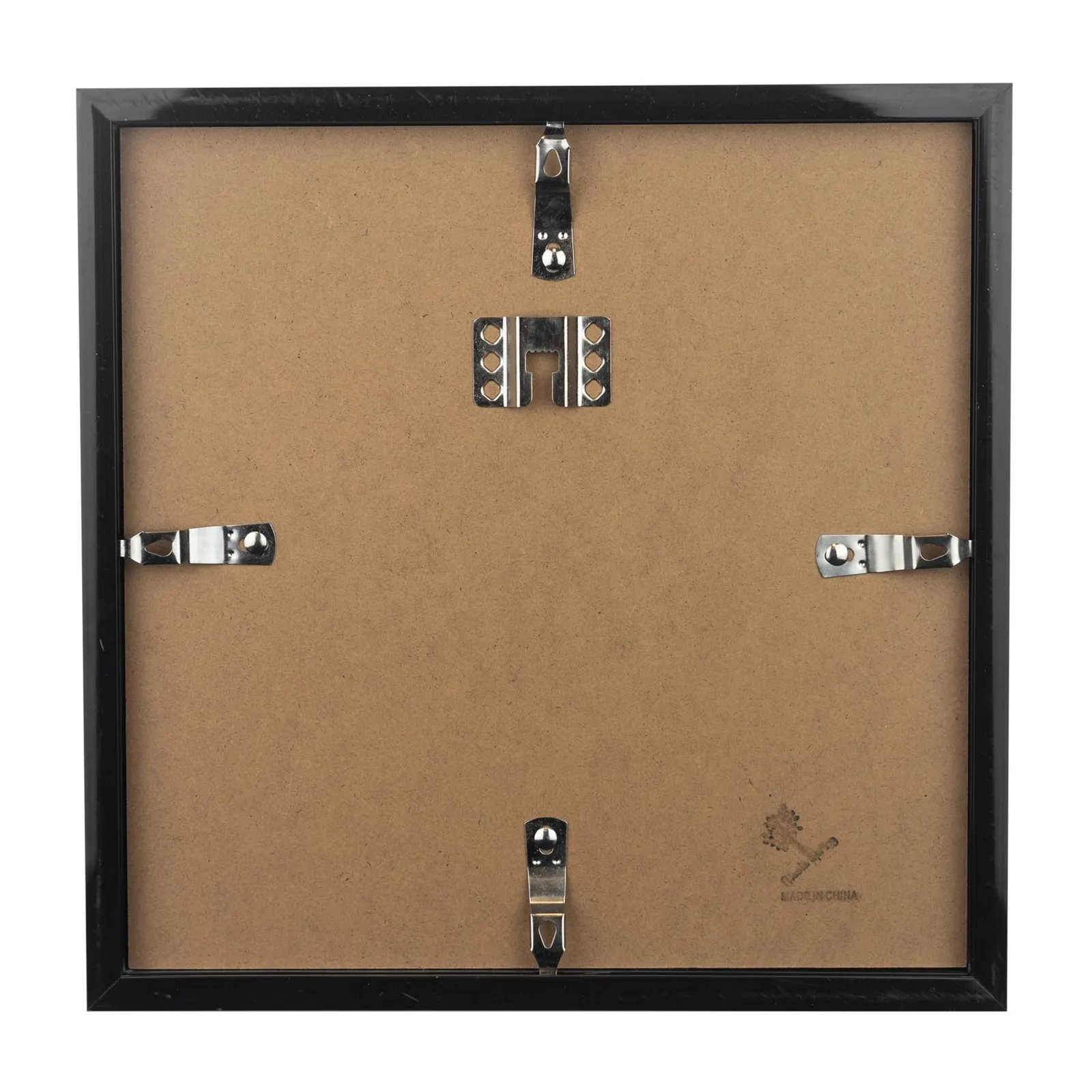 Nicola Spring 10x10" 3D Box Photo Frame 8x8" in White 5