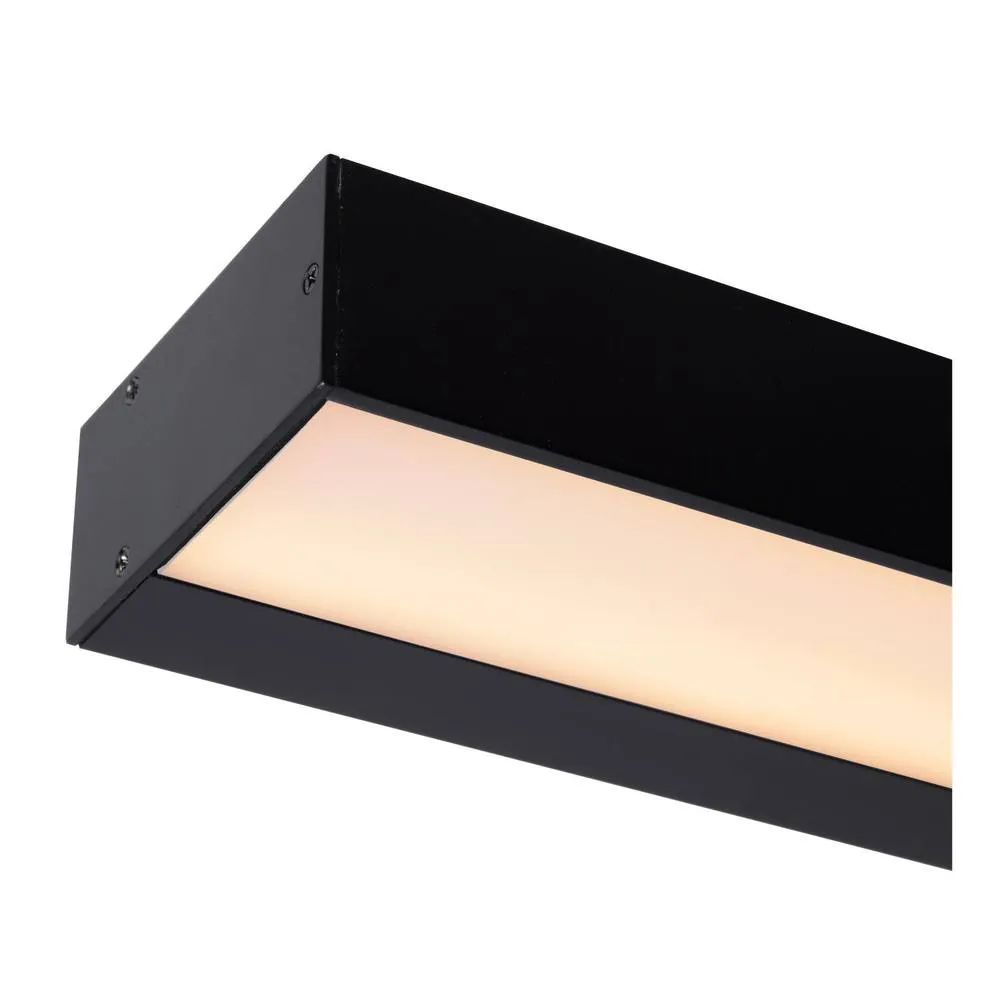 Netlighting Modern Wall Light Bathroom LED 1x13W 3000K IP44 Black 5
