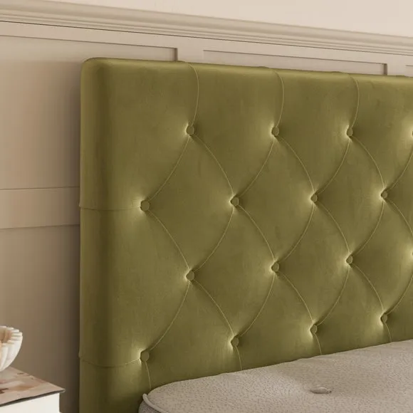 Emberly Velvet Bed Frame 5