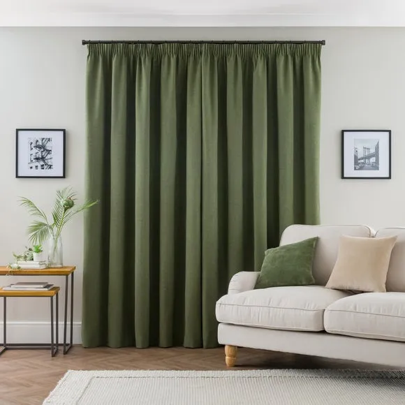 Zodiac Blackout Pencil Pleat Curtains 4