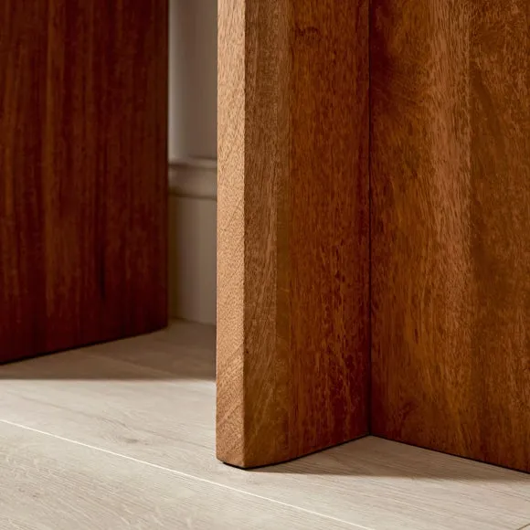 Arya Console Table, Mango Wood & Real Marble 4