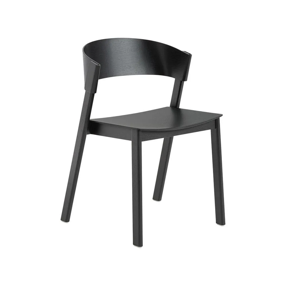 Muuto Cover Side Chair Black 2