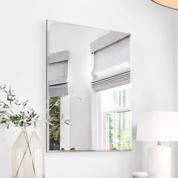 Frameless Rectangle Venetian Wall Mirror 1