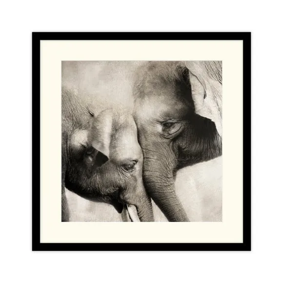 Artko Much Love Elephants Framed Print 3