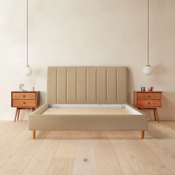 Silentnight Octavia Bed Frame, Woven Fabric 3