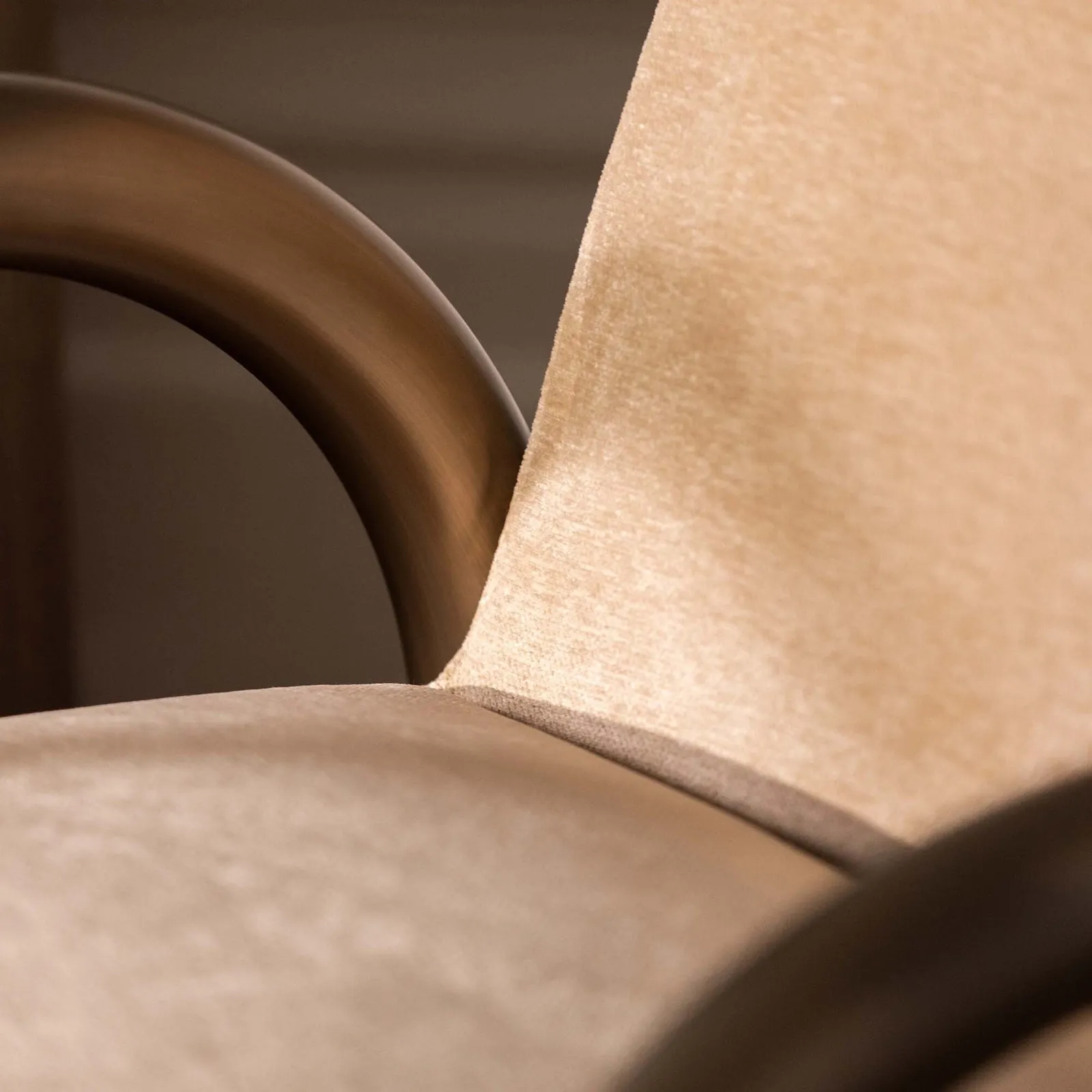 Tolliver Armchair, Brown Fabric | Barker & Stonehouse 4