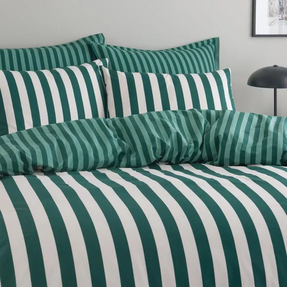 Elements Leighton 100% Cotton Duvet Cover and Pillowcase Set 2