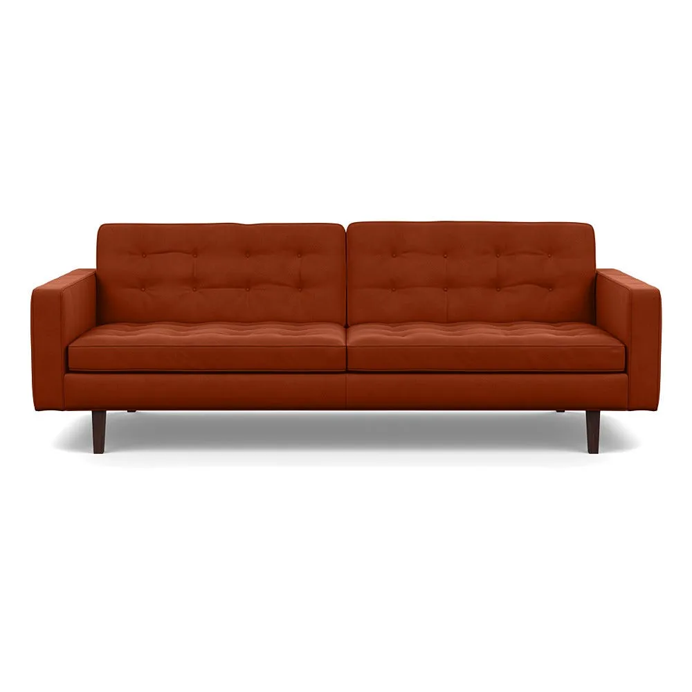 Heal's Hepburn 4 Seater Sofa Nobilis Rust Black 1