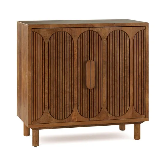 Khari 2 Door Small Sideboard, Mango Wood 5