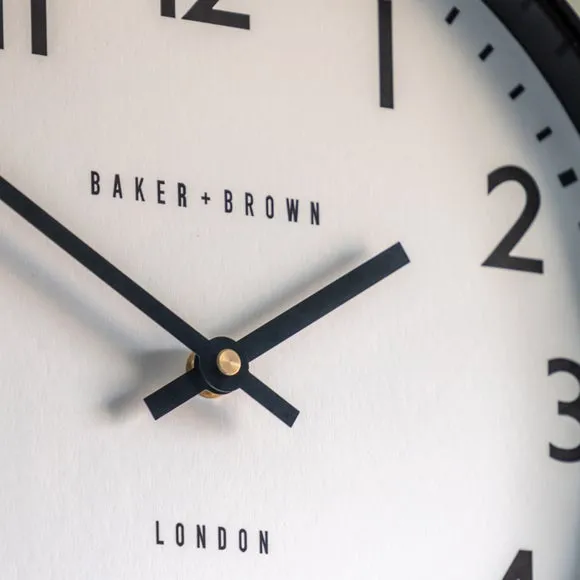 Cedar & Sage Norton Round Wall Clock 3