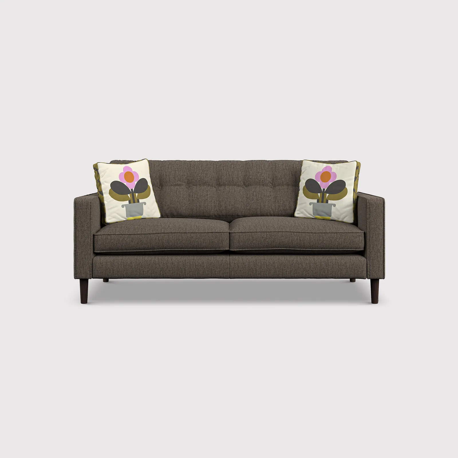 Orla Kiely Ebben Medium Sofa, Grey Fabric | Barker & Stonehouse 1