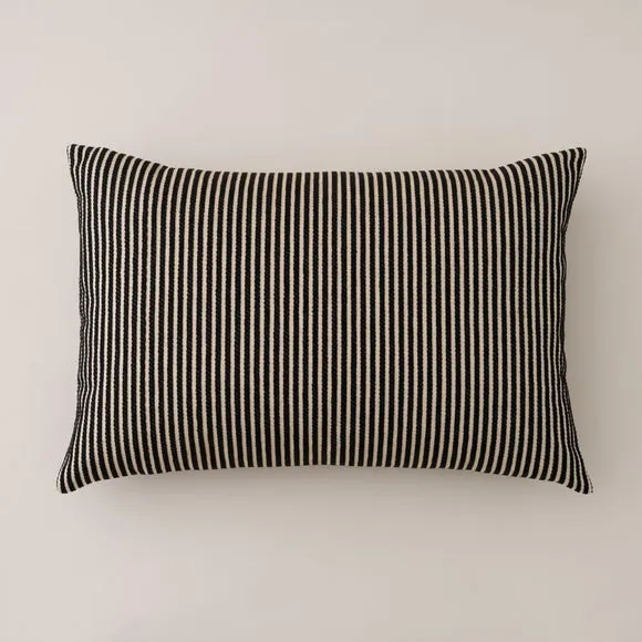 Chenille Striped Rectangular Cushion Cover 3