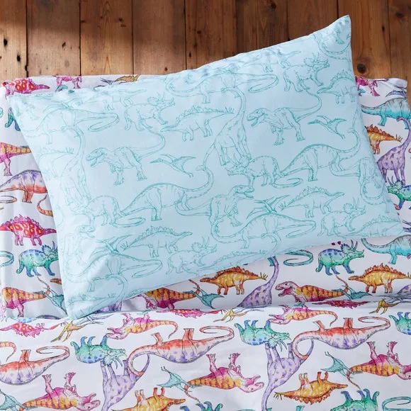 Dinosaurs Gallery 100% Cotton Duvet Cover & Pillowcase Set 4