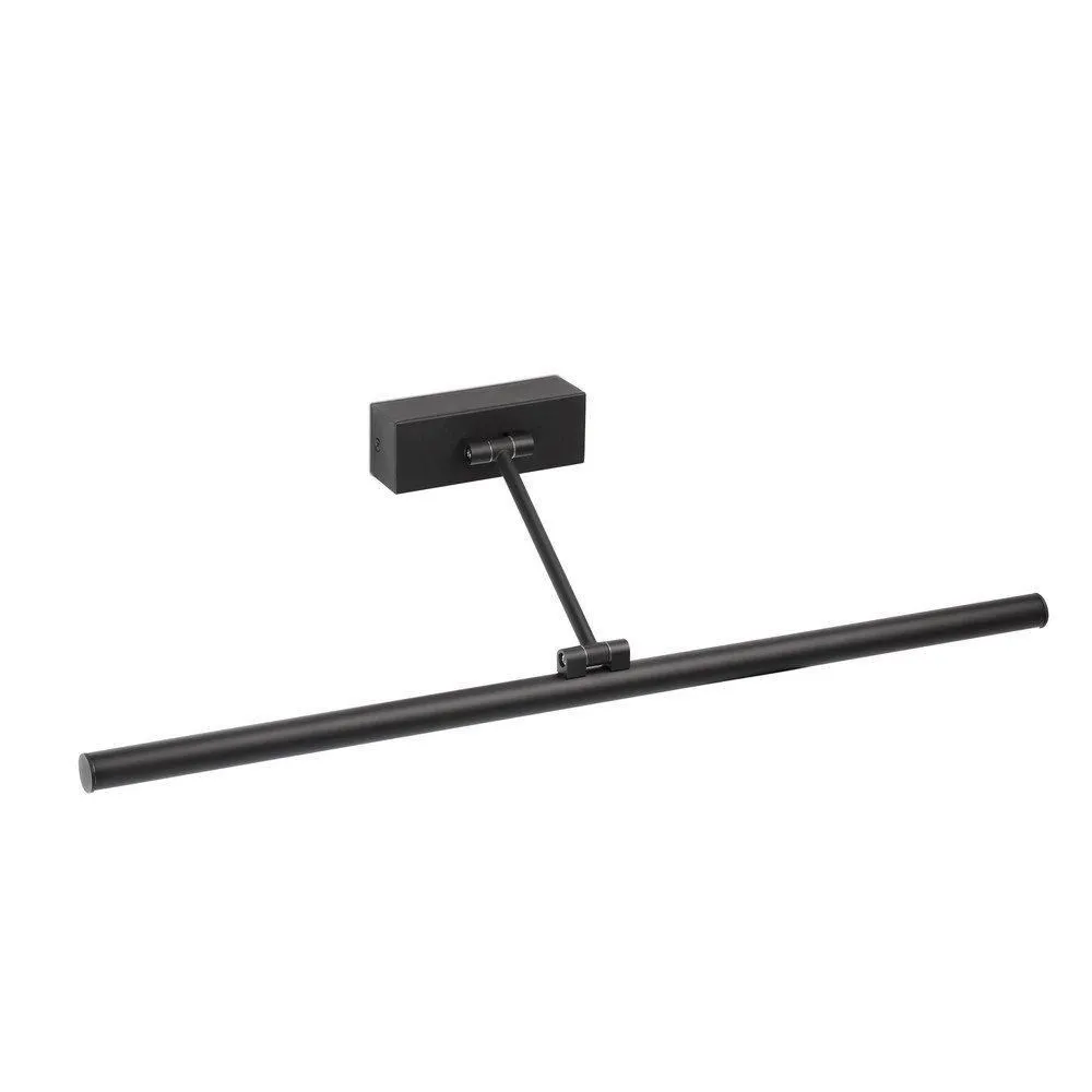 Netlighting Magritte3 Integrated LED Picture Light Wall Light Black 3000K