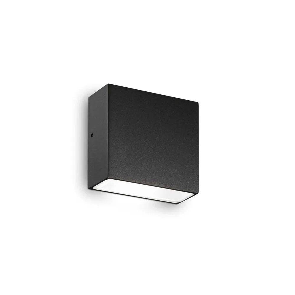Netlighting Tetris1 Outdoor Up Down Wall Lamp Black IP44