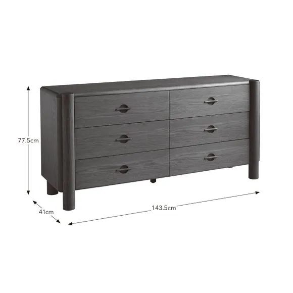 Reeva 6 Drawer Chest 6
