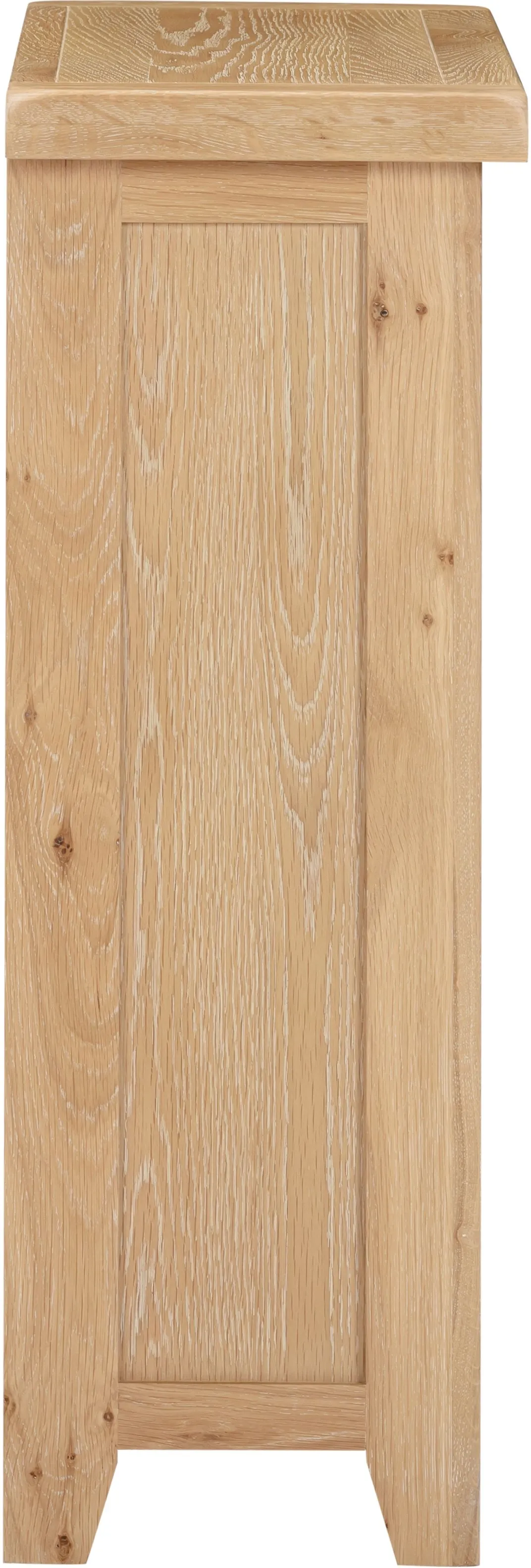 Seconique Windsor Natural Oak Low Bookcase (Fully Assembled) in Light Oak 4