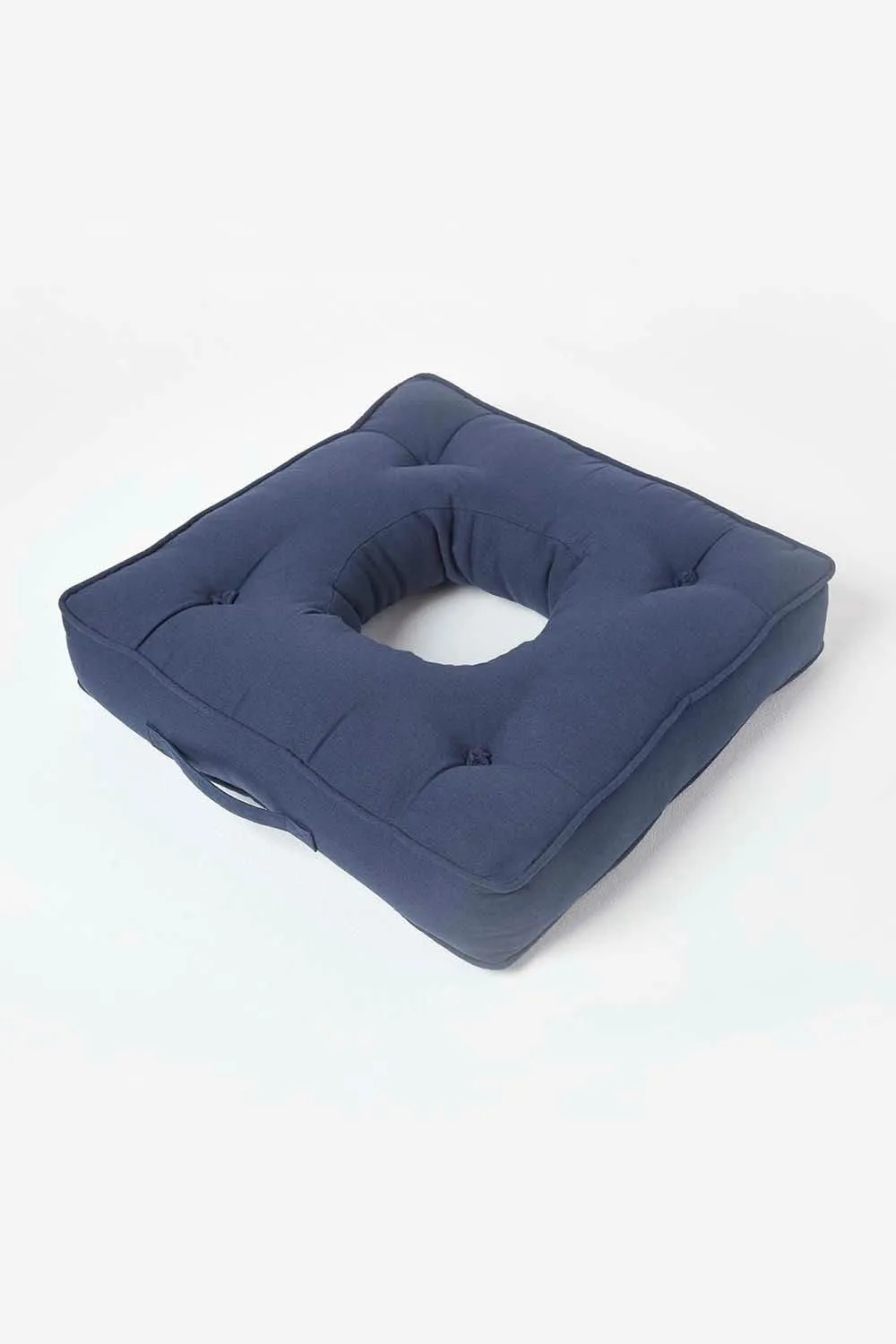 Homescapes Pressure Relief Armchair Booster Cushion in Navy 2