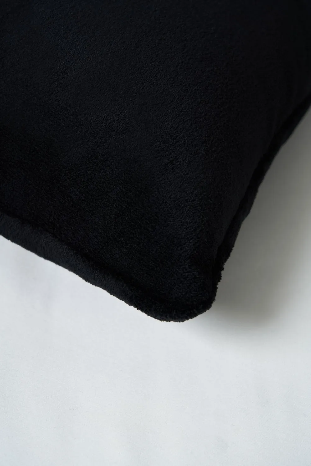 BHS Microfleece Cushion in Black 3