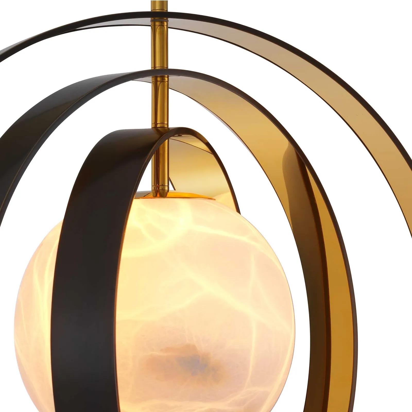 Eichholtz Chandelier Pearl 70X57X71.5, Gold Metal | Barker & Stonehouse 4