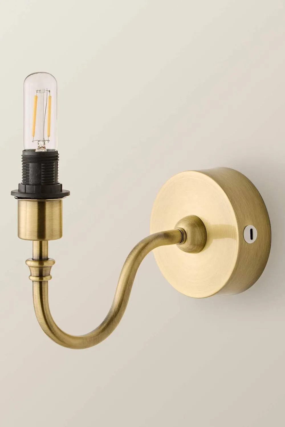 ValueLights Lowe Pair Metal Portable Rechargeable Wall Light Base Only in Gold 4
