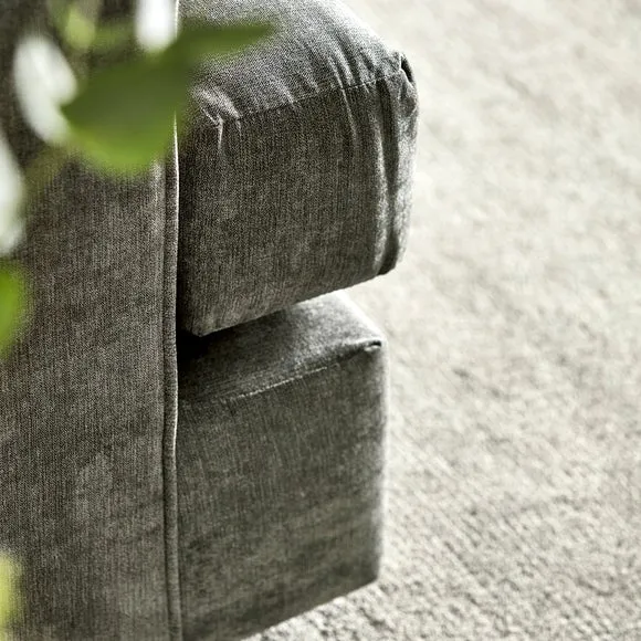 Washington Brushed Chenille Corner Sofa 5