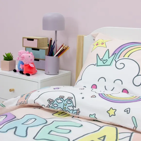 Peppa Pig Bedtime Polycotton Duvet Cover & Pillowcase Set 2