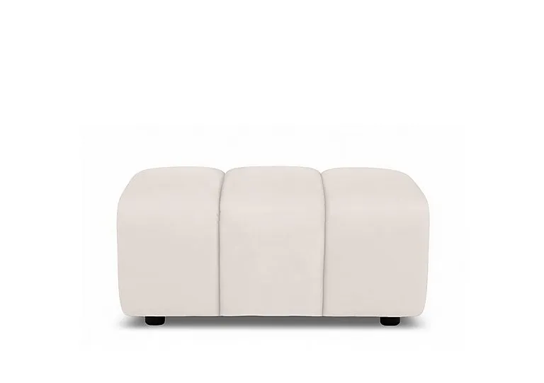 Rhianna Large Leather Footstool