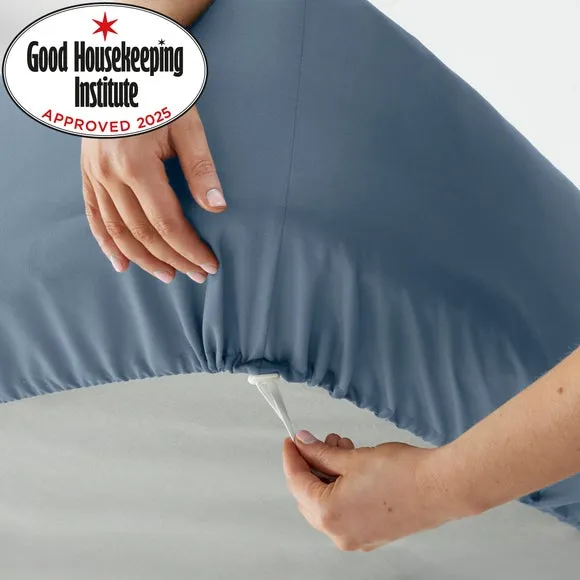 Pure Cotton Toggled Fitted Sheet