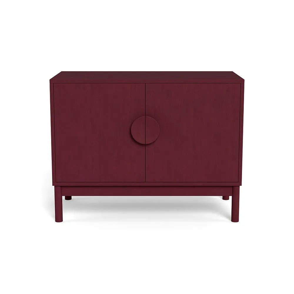 Heal's Tinta Small Sideboard Red Stain Carcass Red Stain Doors 1
