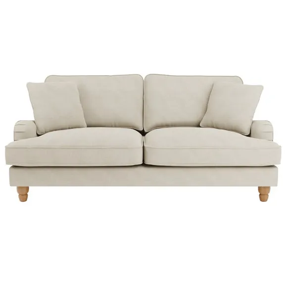 Beatrice Luna Fabric 3 Seater Sofa 2
