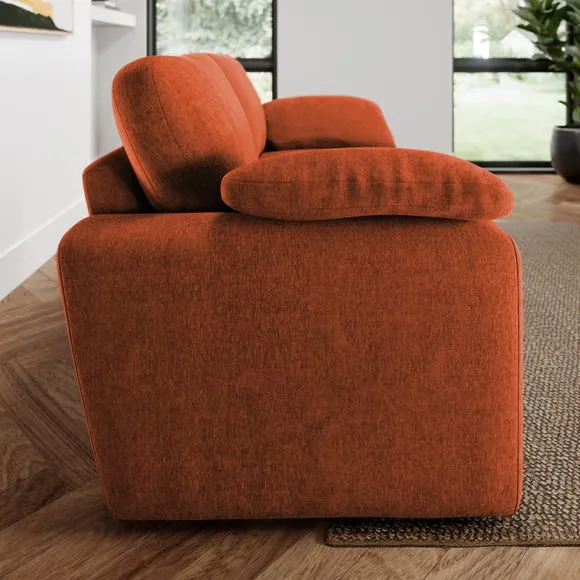 Magnus Vintage Soft Chenille 2 Seater Sofa 2