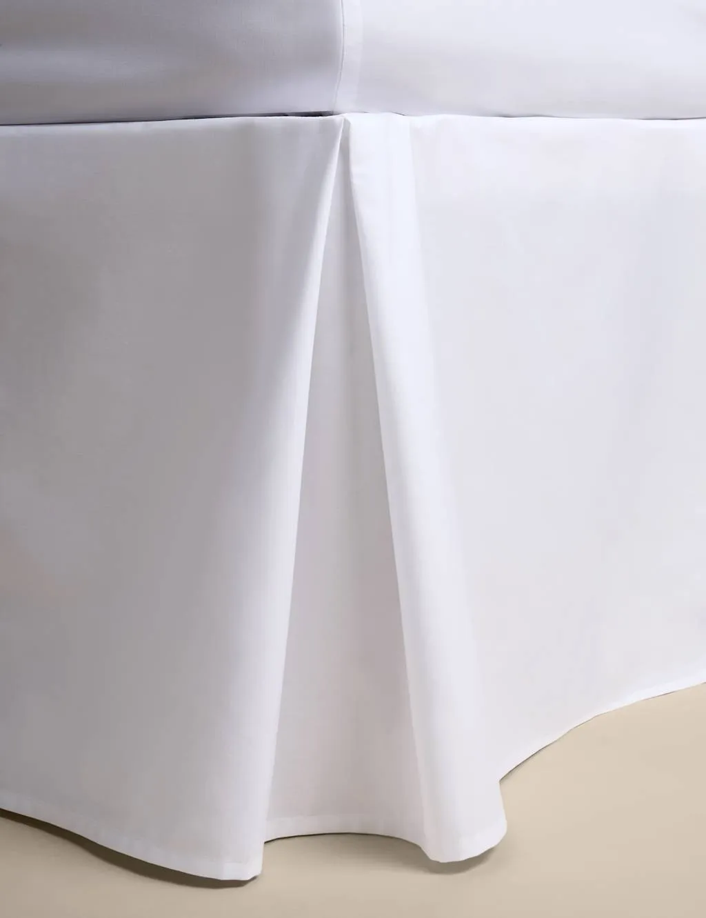 M&S Pure Egyptian Cotton Valance Sheet White