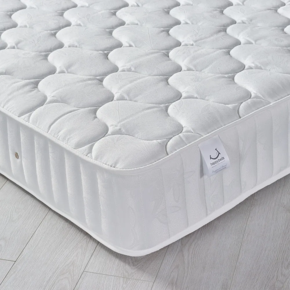 Neptune Spring Quilted Damask Fabric Mattress - 2ft6 Small Single (75 x 190 cm)