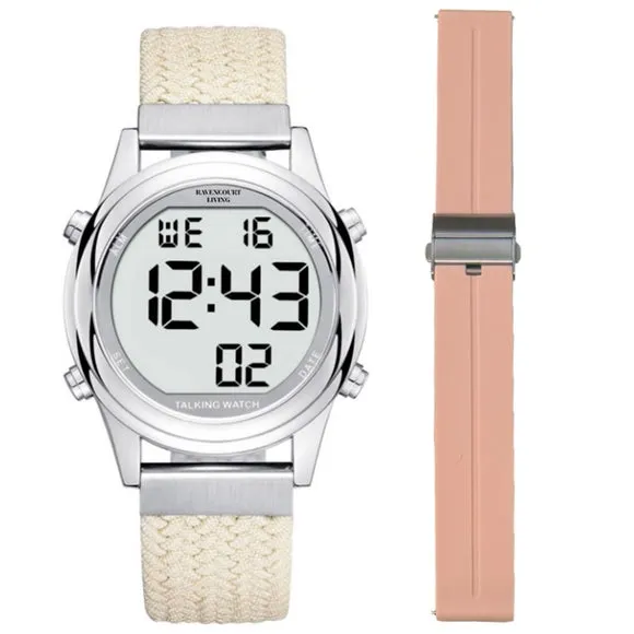 Ravencourt Talking Watch with 2 Straps 3