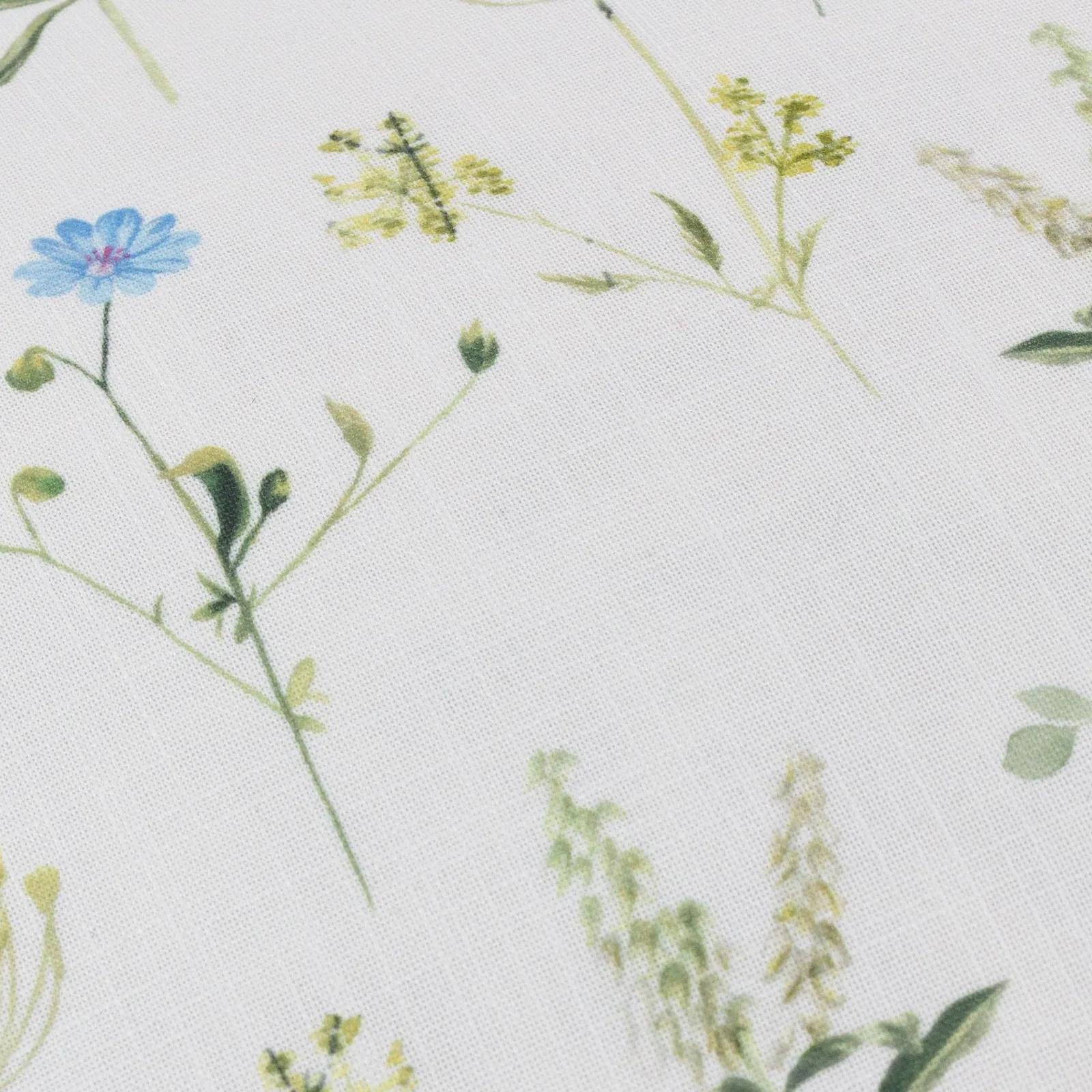 Wylder Meadow Ruffle Floral Cushion in Blue 6