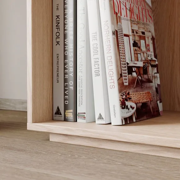 Kaya Modular 1x5 Cube Bookcase 3