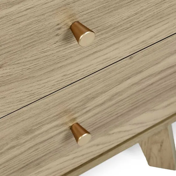 Ingrid 2 Drawer Bedside Table 5