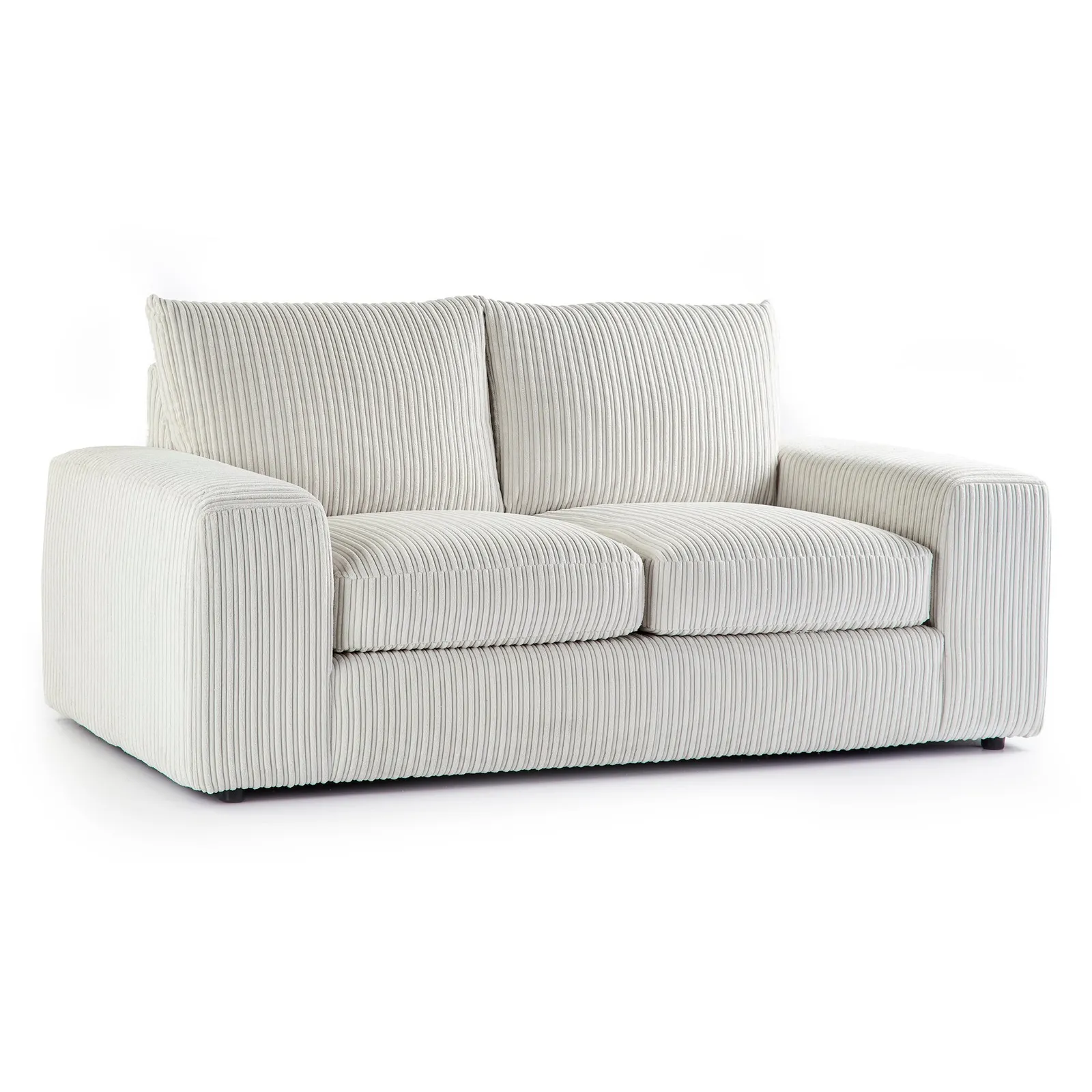 Champ Fabric 2 Seater Sofa Cream
